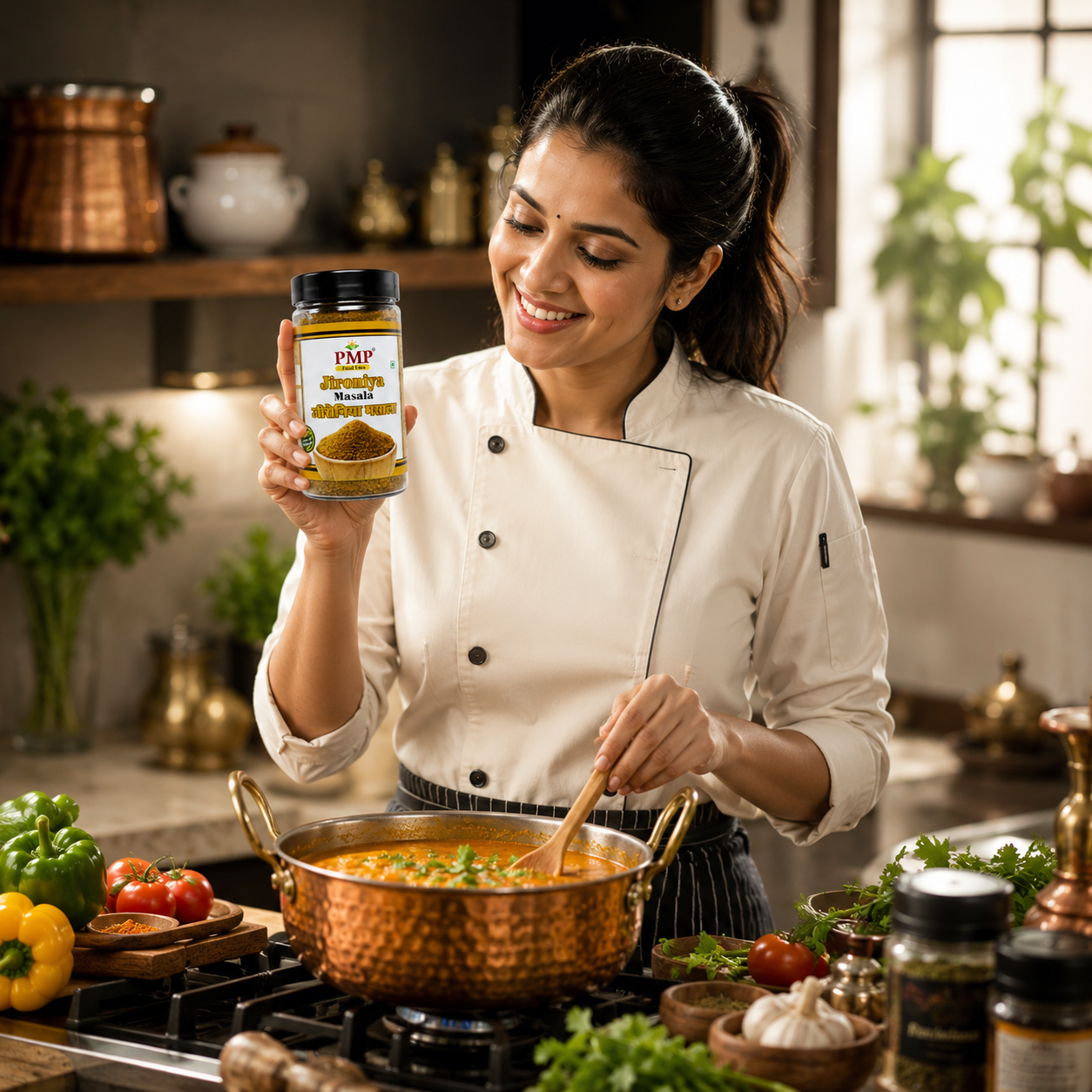 PMP Food Care Jironiya Masala - 100% Pure & Natural Authentic Blend of Traditional Indian Spices - Rich Aromatic Flavor Spice Powder for Curry, Dal Tadka, Sabzi, & Everyday Cooking-100gm - Image 6